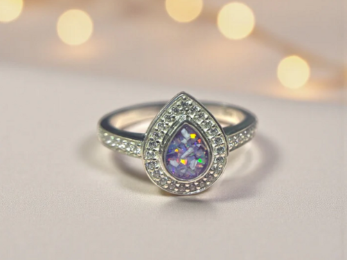 Memorial Ashes Ring - Eternal Light