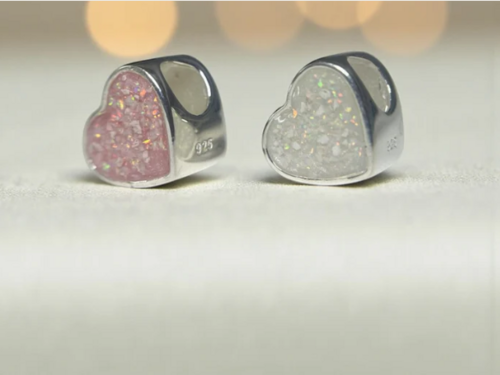 Memorial Heart Charm